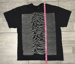 JOY DIVISION vintage 1995 UNKNOWN PLEASURES t shirt LOVE WILL TEAR US APART XL