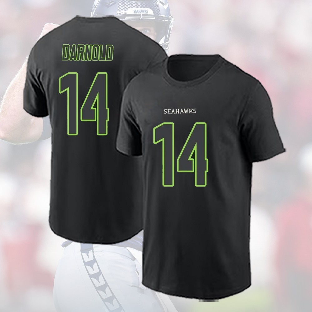 ❤️‍🔥HOTDEAL! 2025 Sam Darnold #14 Seattle Name & Number Gift For Fans Fastship gallery