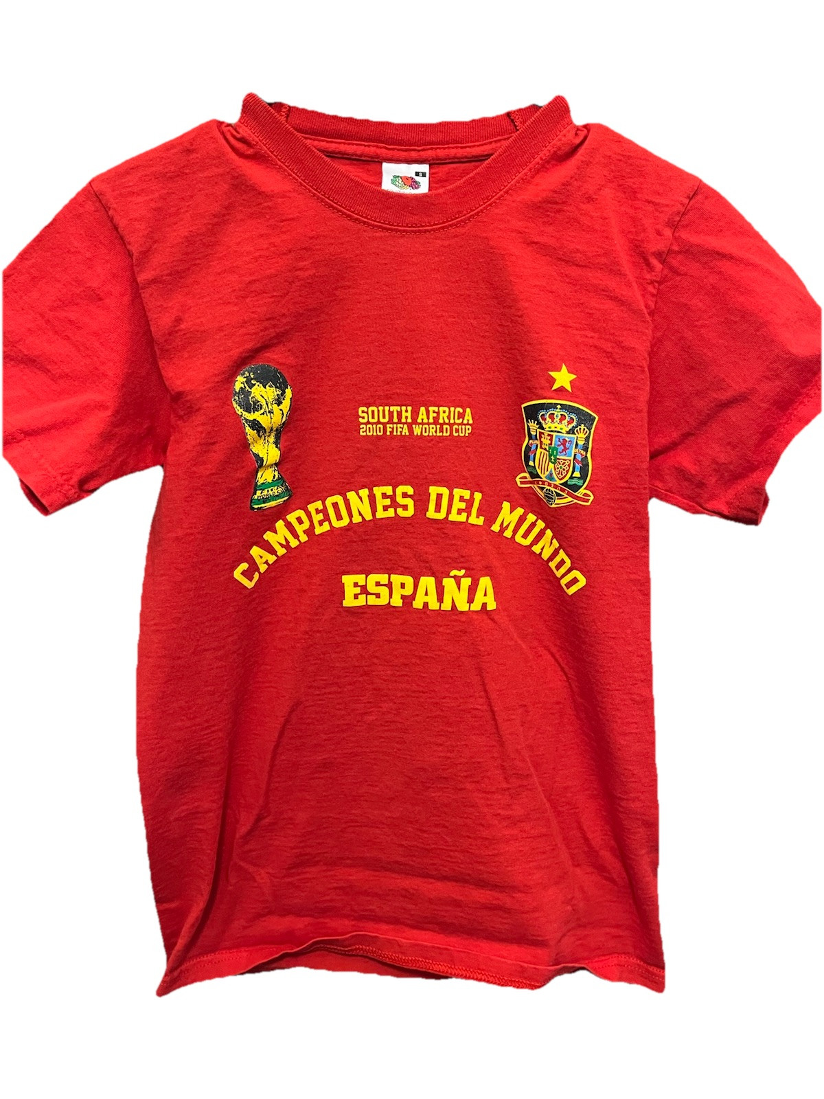 2010 FIFA World Cup Campeones Del Mundo Espana Shirt. Size Small. See Measure* gallery