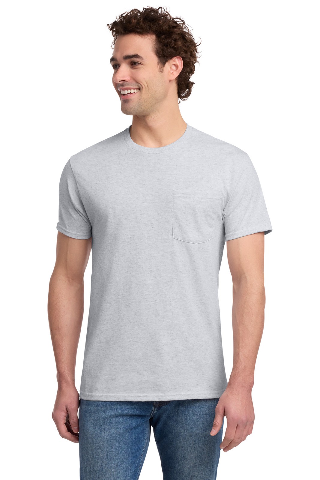 Jerzees - Dri-Power 50/50 Cotton/Poly Pocket T-Shirt 29MP gallery