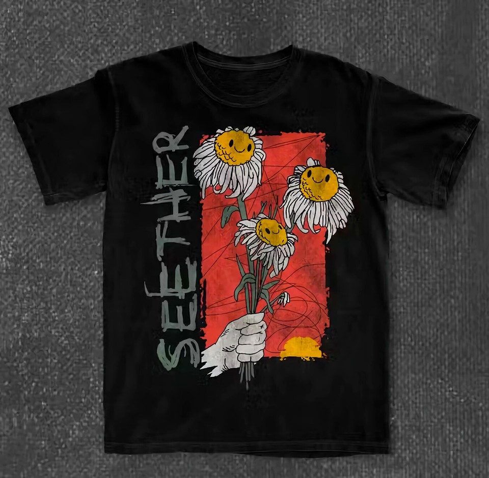 SEETHER Band Black 100% Cotton Size S-4XL Shirt Gift For Friend TT368