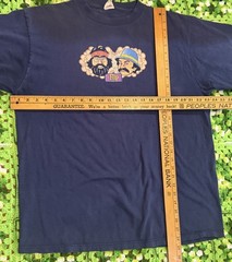 Vintage FLIP Skateboard CHEECH & CHONG Blue Shirt XL USA Rare Grunge Skate