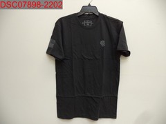 Shield Republic Men’s Graphite Black SR Shield Logo T-Shirt, Size M 92742207953