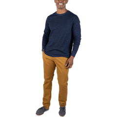 Tailor Vintage Airotec Performance Stretch Waffle Long Sleeve Crew Tee