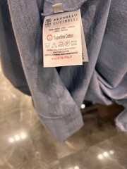 Brunello Cucinelli Men 0 Cotton interlock Luxury T-shirt Us size XLarge