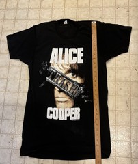 Alice Cooper European Trash Tour Vintage T-Shirt size medium 1989