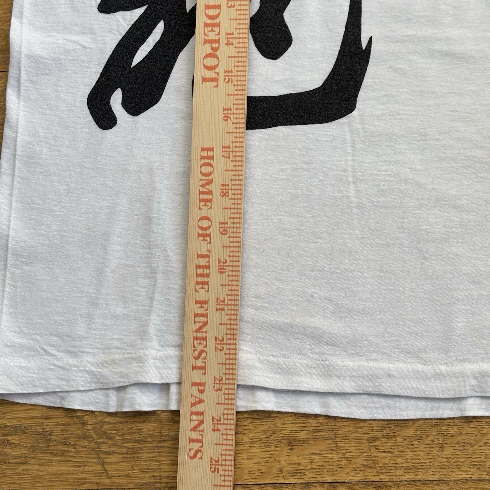 Vintage 80s Hong Kong Shirt China Tourist Single Stitch White Size Small gallery