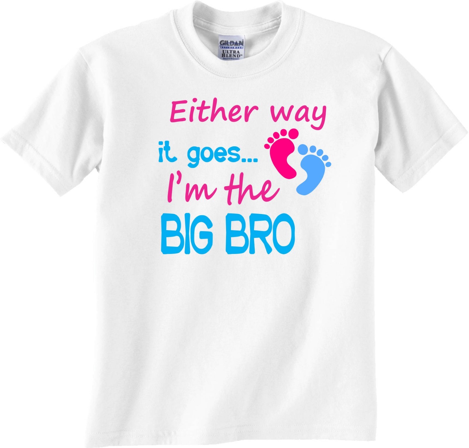 Pink Blue Gender Reveal Pregnant Expected Baby Family Funny Matching Cute Shirts gallery