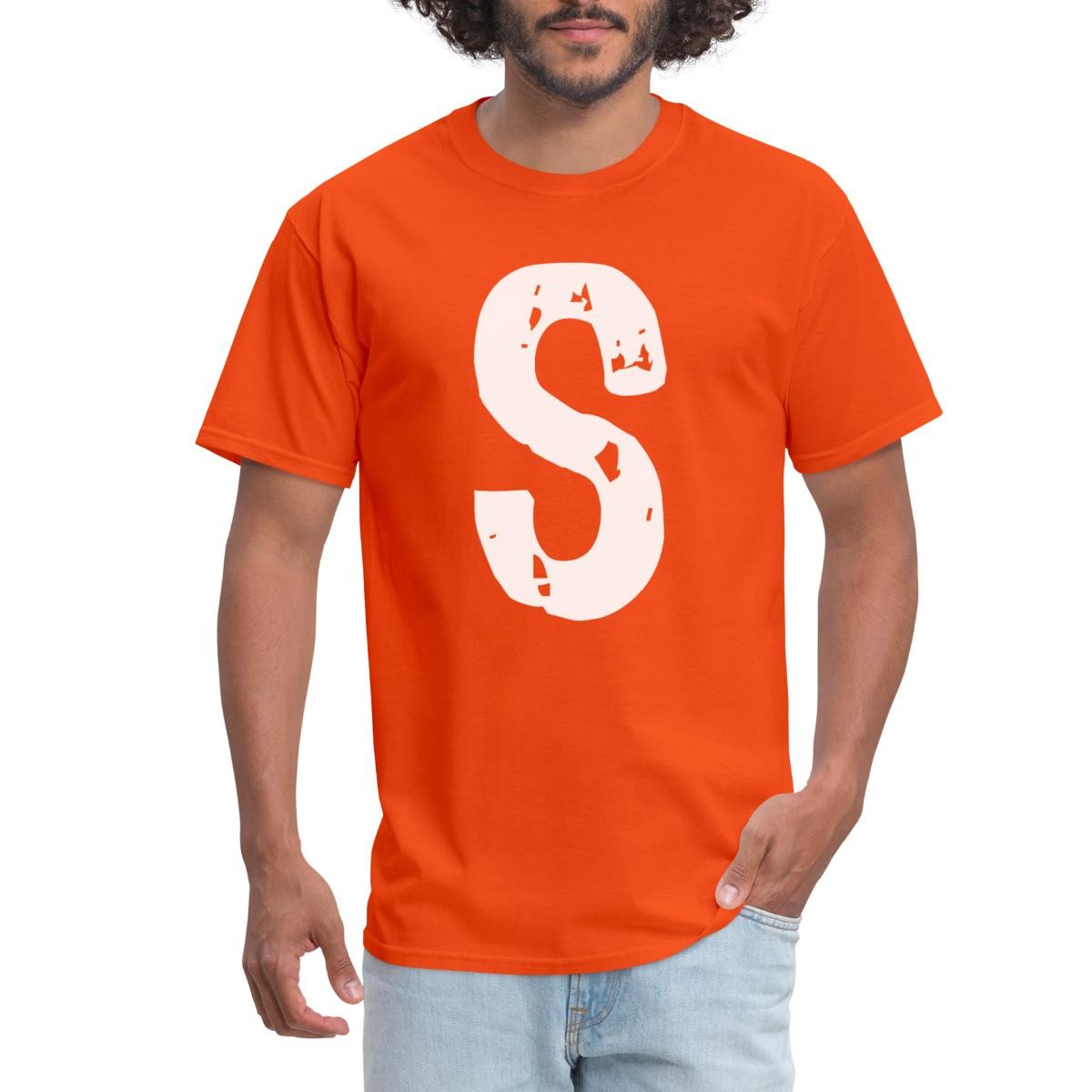 Letter S Group Halloween Costume Men’s T-Shirt