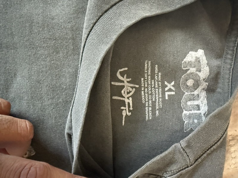 Travis Scott Circus Maximus LA exclusive “Live at SoFi Stadium” tour tee. XL gallery