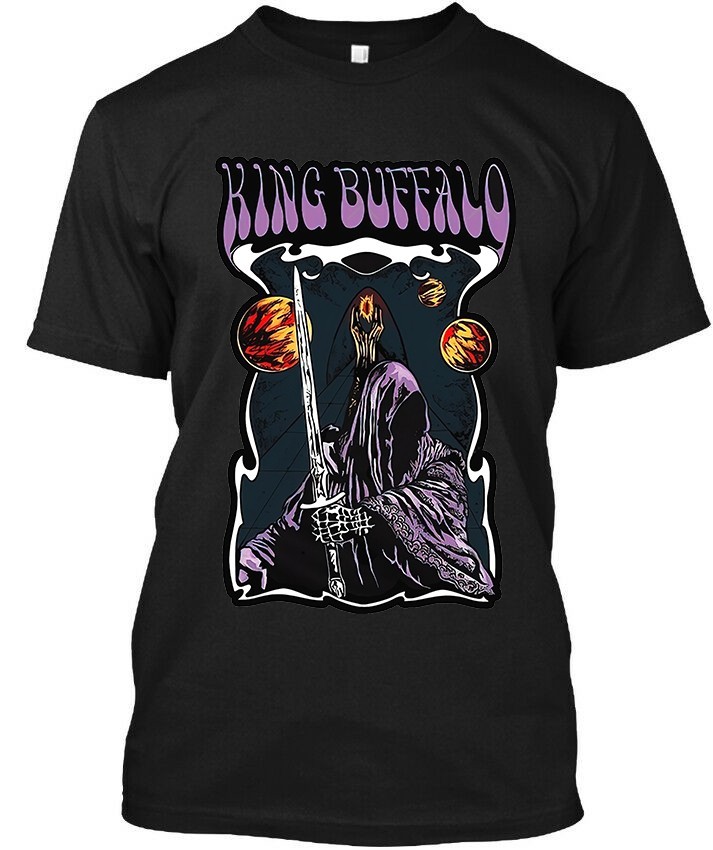 Limited New King Buffalo American Psychedelic Music Graphic Retro T-SHIRT S-5XL