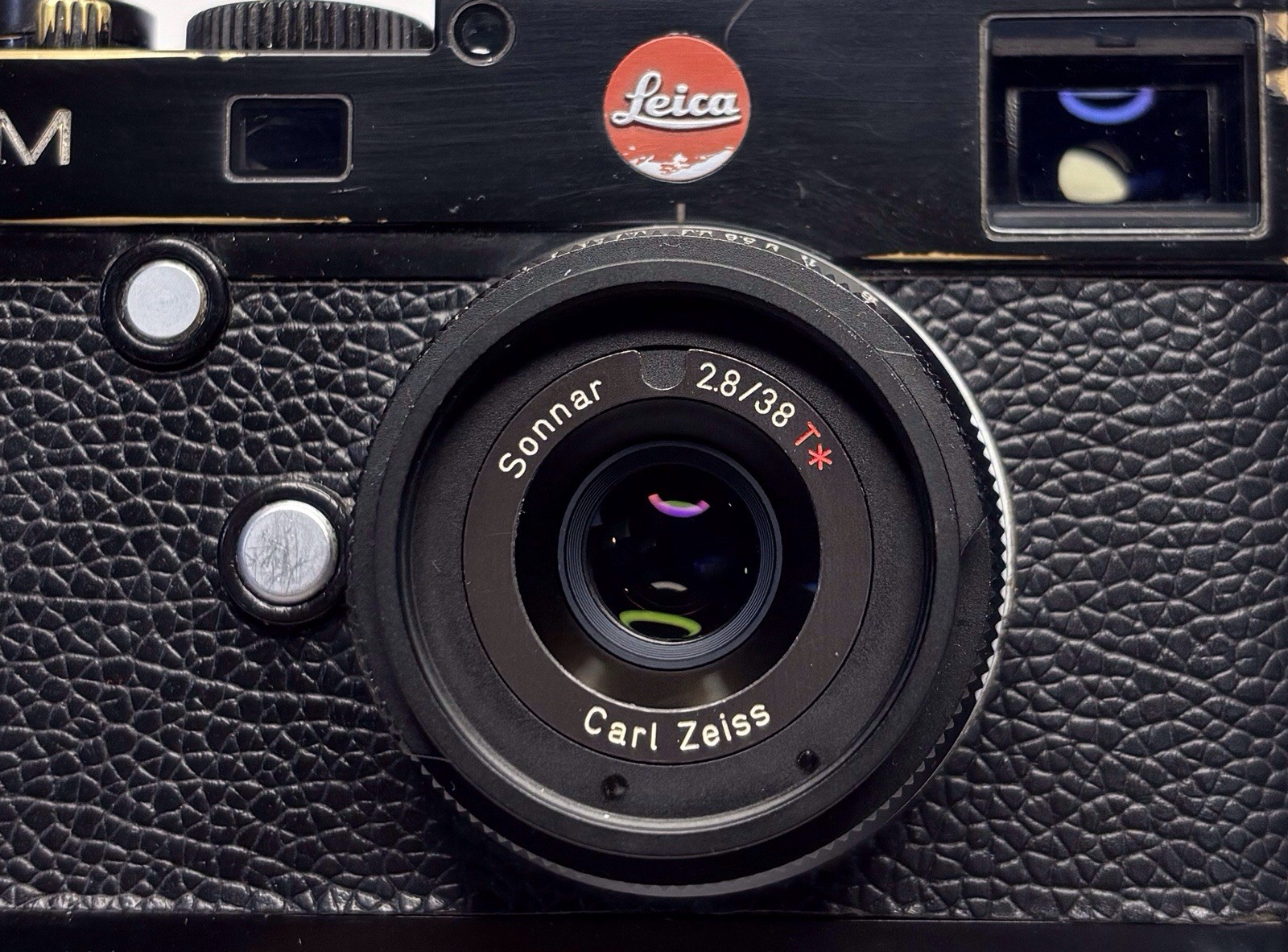 Contax T T2 Lens to Leica M (with glass)