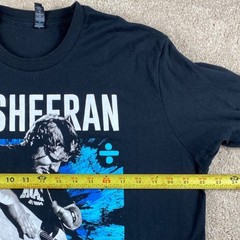 Ed Sheeran Divide World Tour 2018 Concert Graphic T-Shirt Black XL Ei-Lo