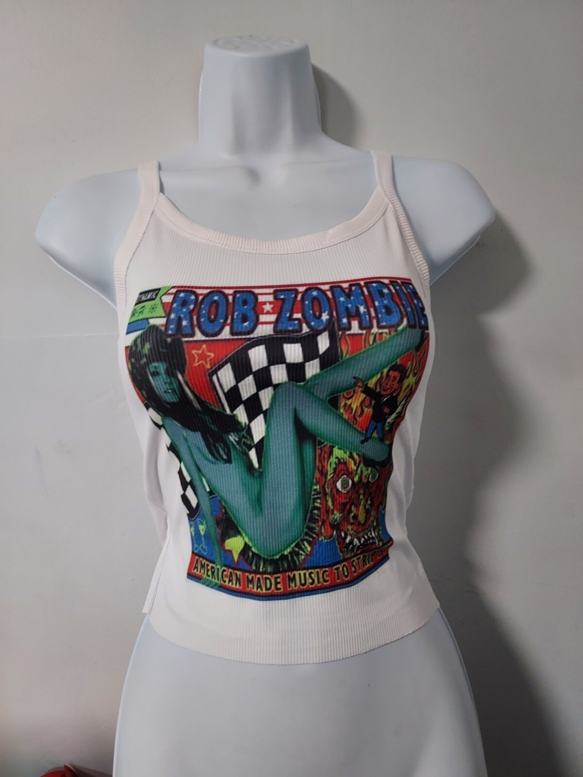 Rob Zombie Hand Cropped Tank Top house of 1000 corpses sheri moon shirt gallery
