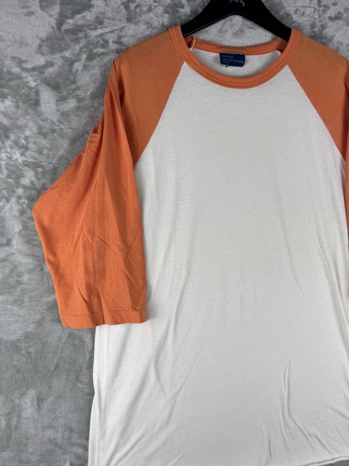 Vintage Bdg Raglan Baseball Training 3/4 Shirt Mens XL 90s USA Sporty Utility gallery