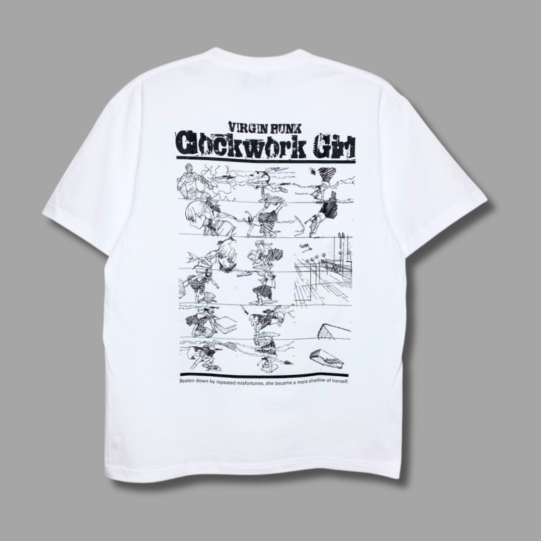 Japan Limited Virgin Punk Clockwork Girl Roteley Pony messa store 2XL T-Shirts gallery
