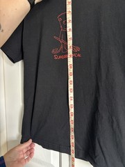 Superrradical x Lil peep Bart Simpson tee size S