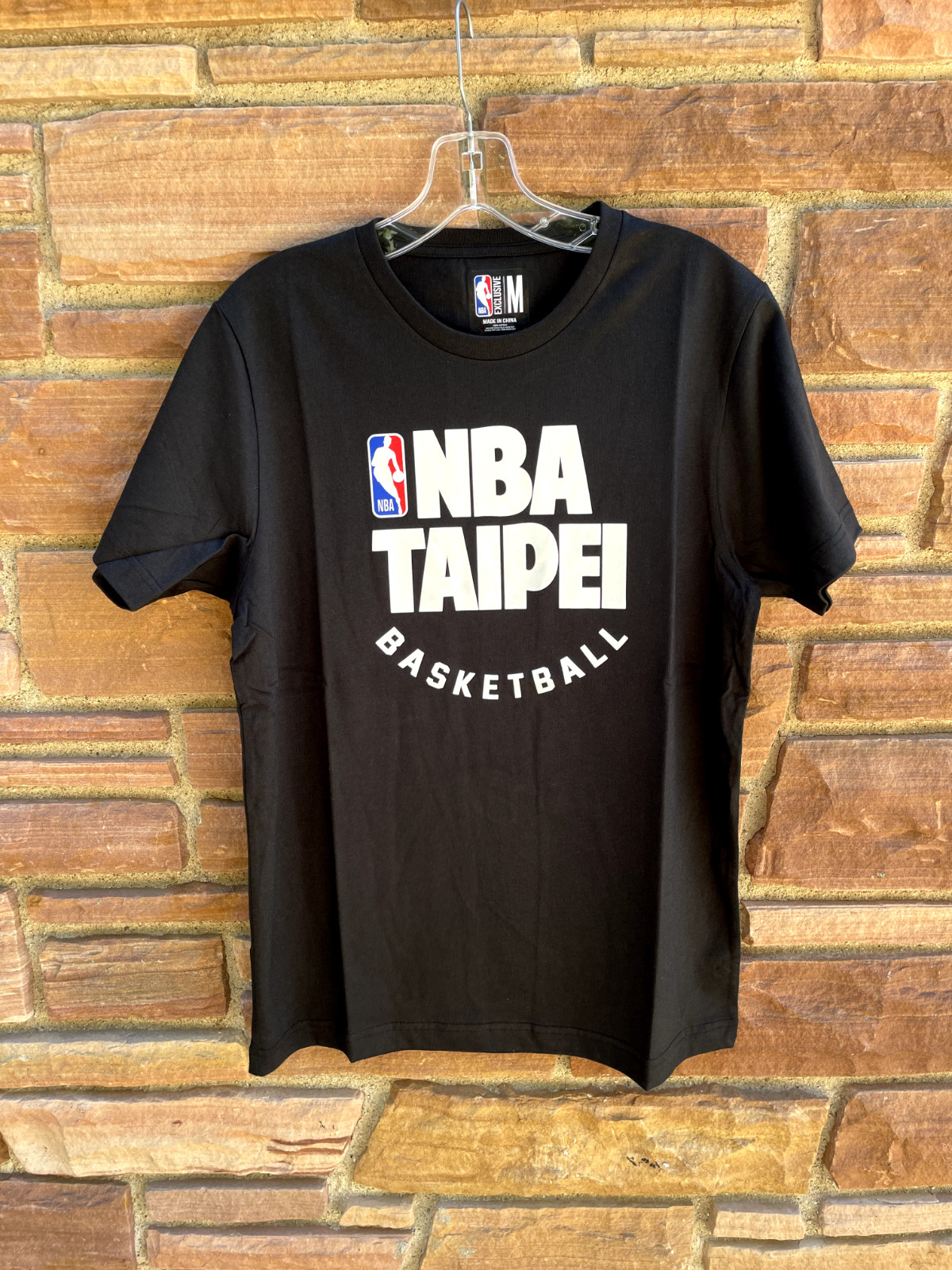 NBA Taipei Taiwan Exclusive Black T-Shirt Official Licensed New Men S M L XL XXL gallery