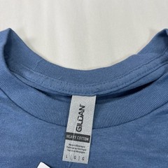 Gildan Tee Mens Large Blue Trailer Redneck Funny Camping Outdoor NWT