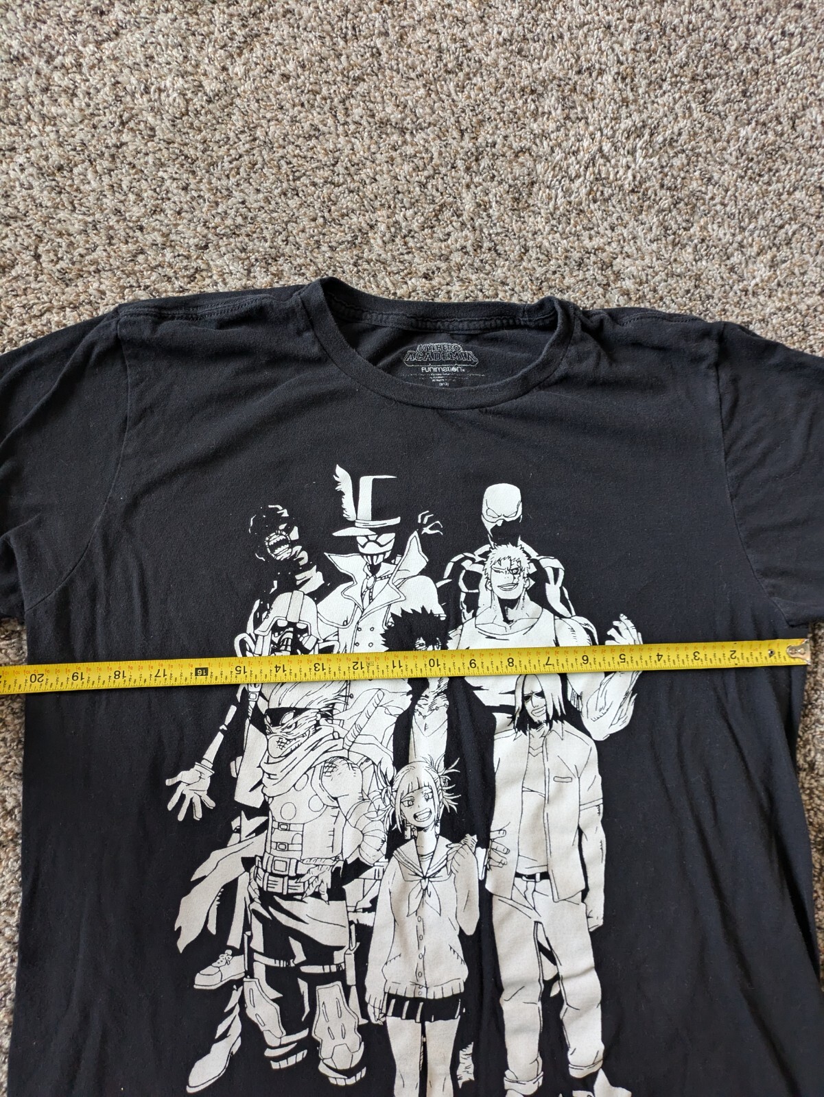 My Hero Academia Vanguard Toga Action Anime T Shirt Funimation Men's Size L gallery