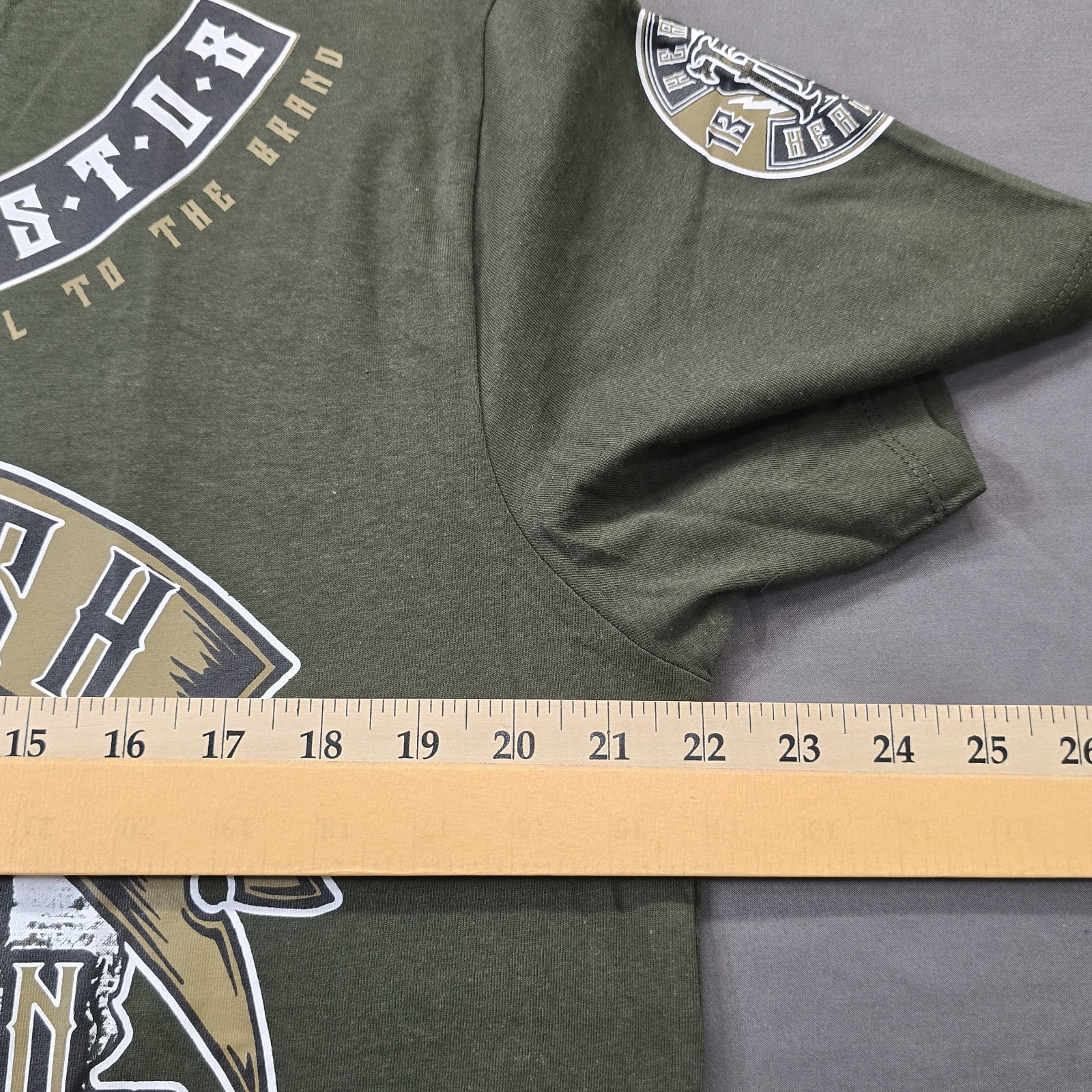 Headrush Notorious Shirt Men's Olive Green Size M gallery