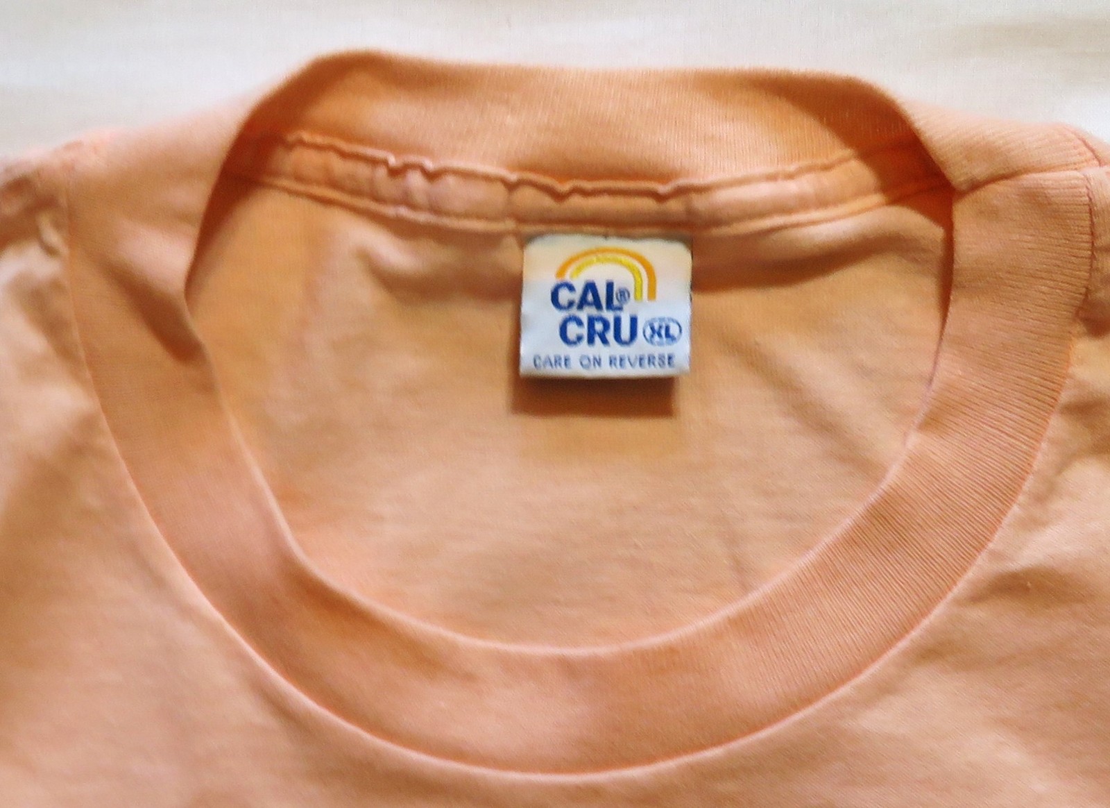1980's Vintage T Shirt Bandelier National Park Nature Scene Art Logo Cal Cru Tag gallery