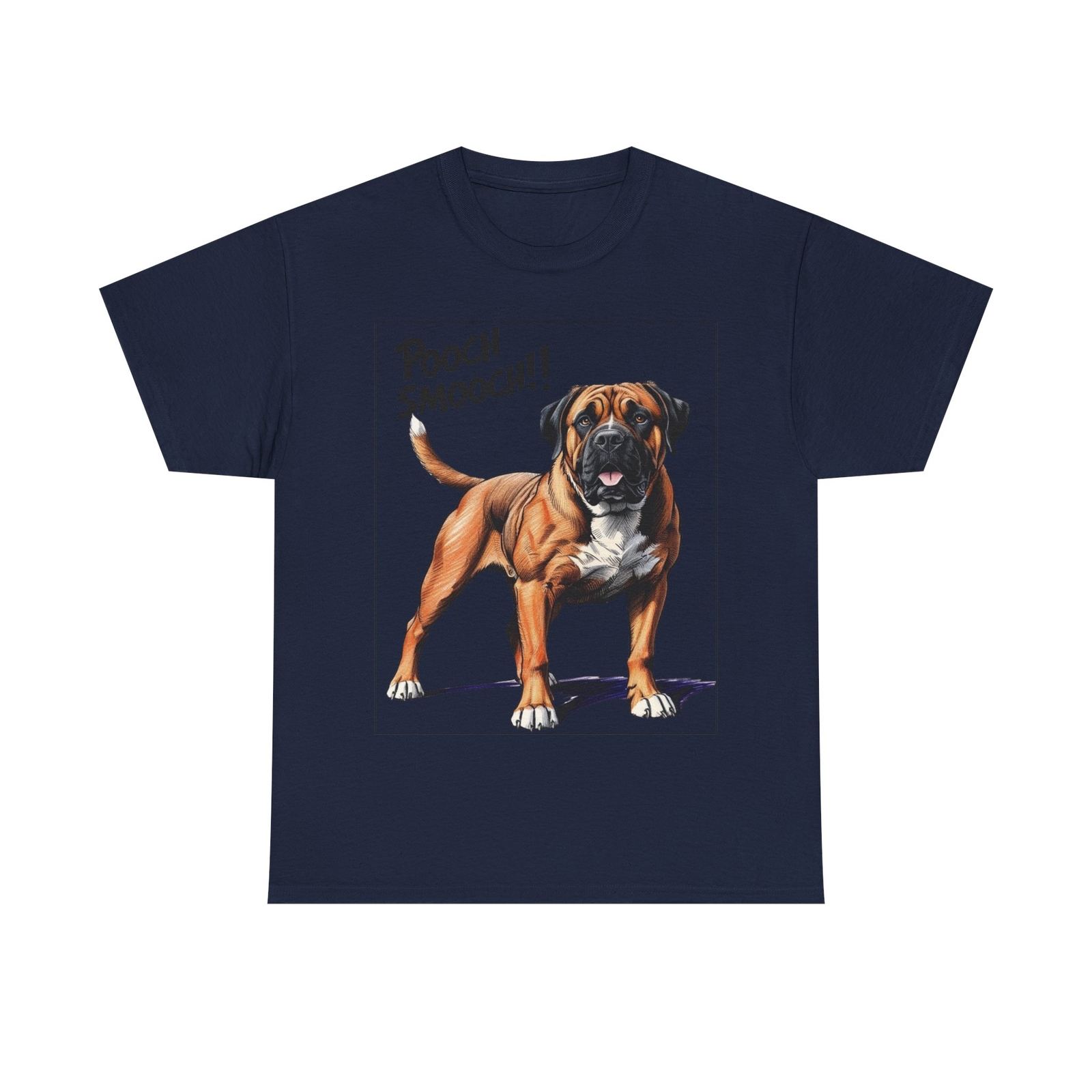 Mastiff Pooch Smooch! Dog Graphic tshirt Gildan Choose Color & Size gallery