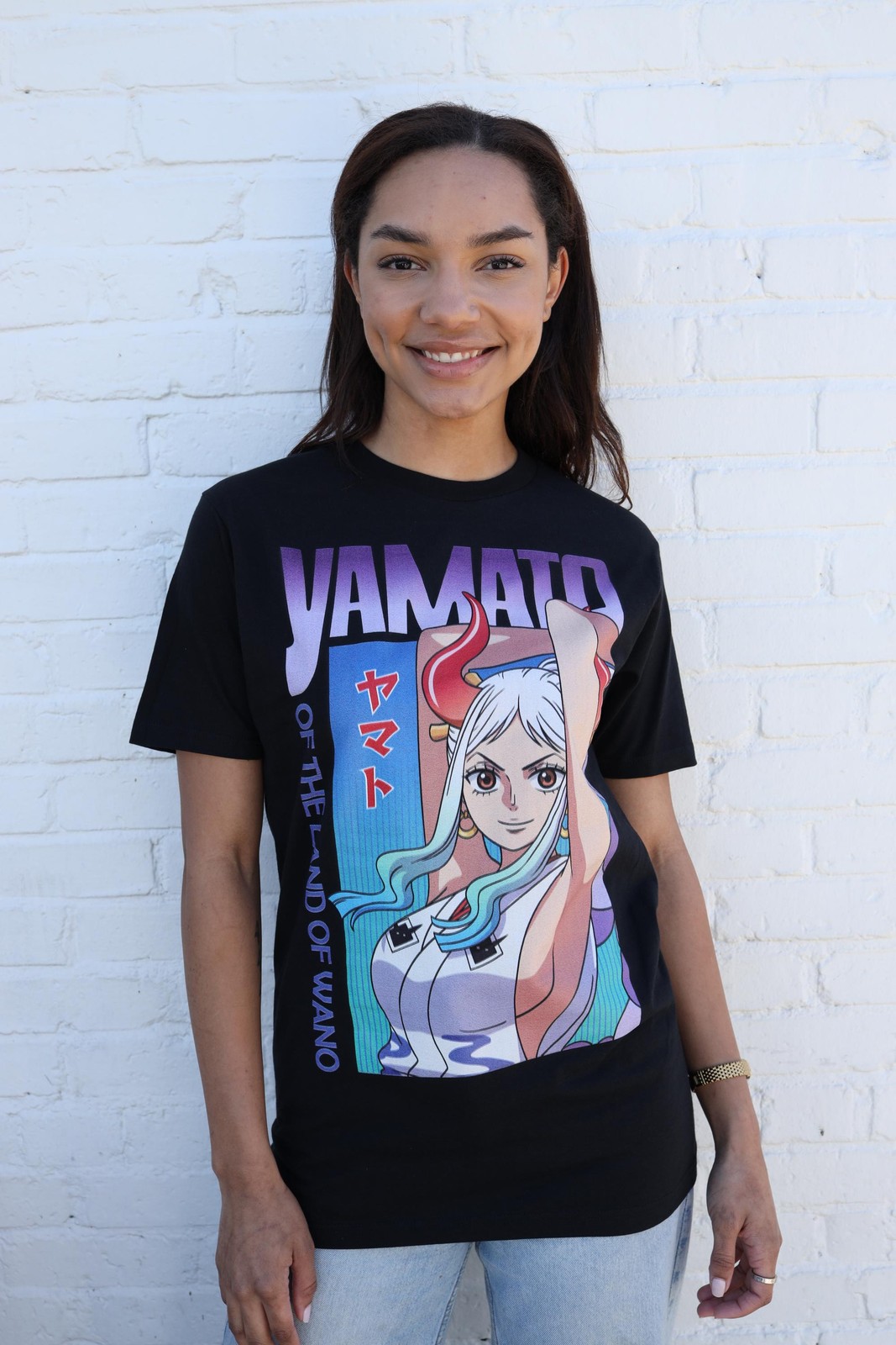 One Piece Yamato Three Haki Officially Licensed Men's Short Sleeve T-Shirt gallery