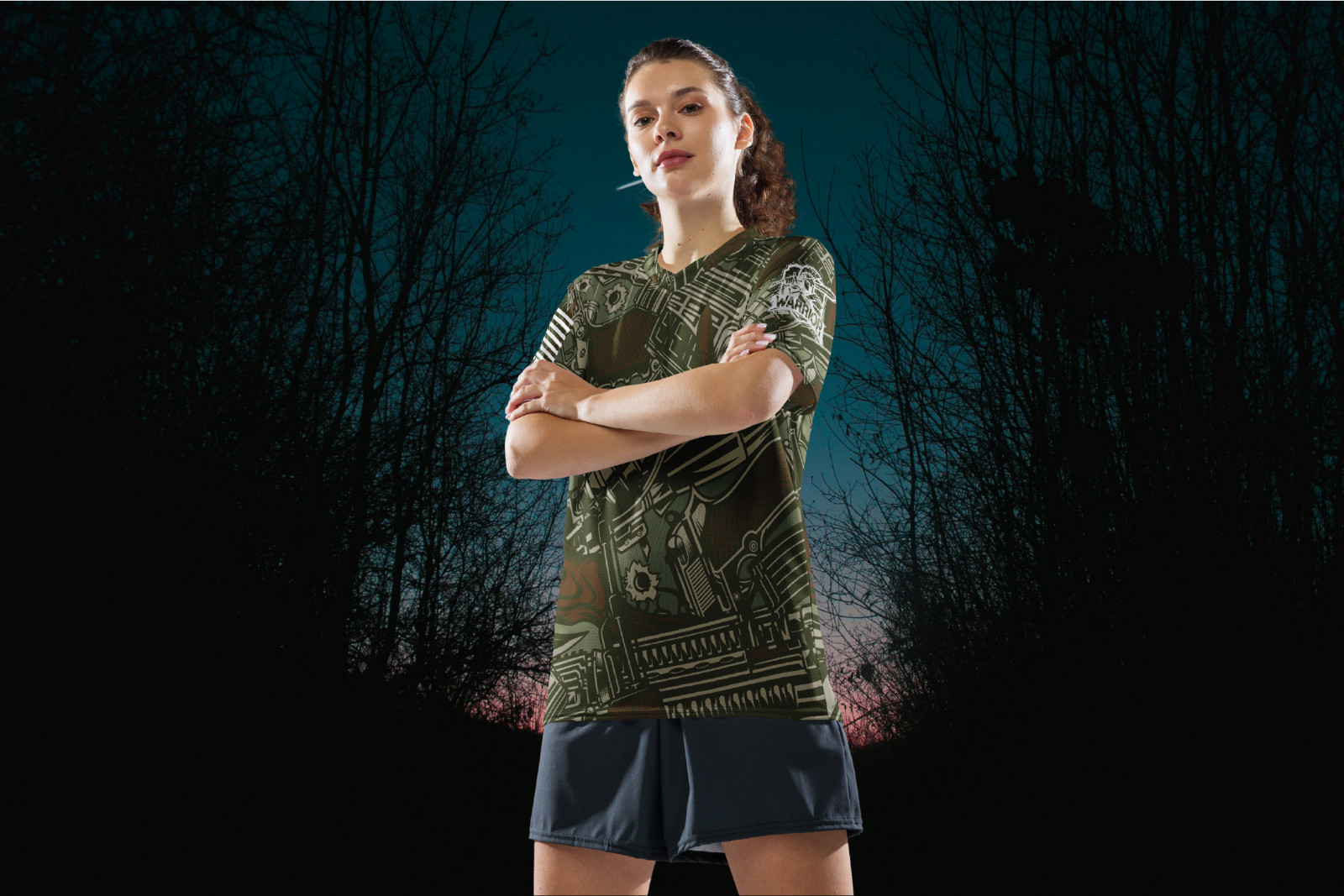 Warrior Recycled unisex sports jersey gallery