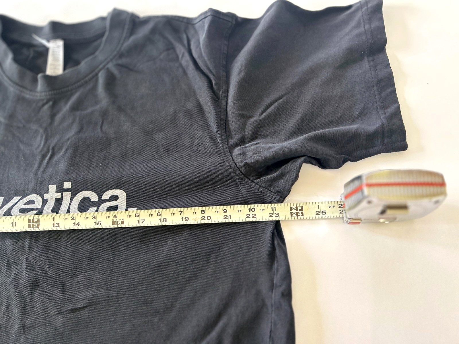 Helvetica Men's T Shirt size L excellent quality Heavy Duty NEW gallery