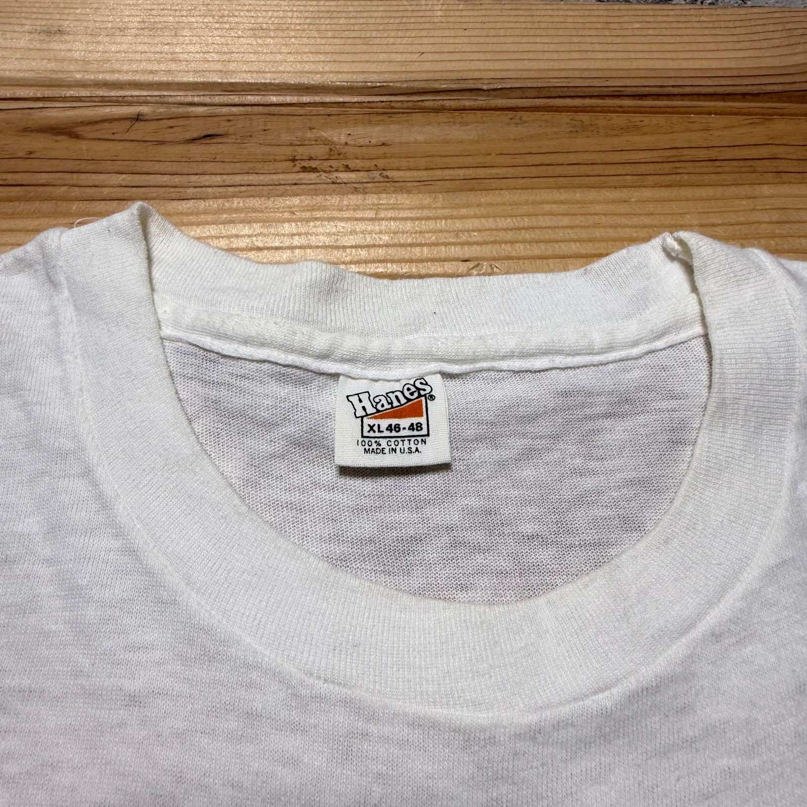 Vintage 70s Hanes Maui No Ka Oi Hawaii Tropical Island Graphic T-Shirt USA - XL gallery