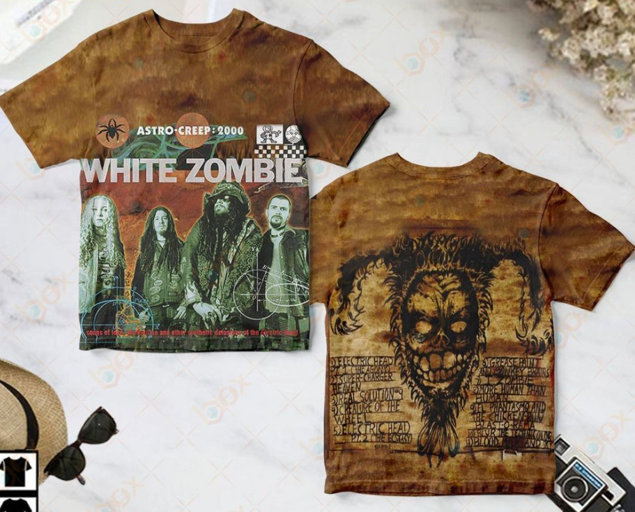 White Zombie Astro-Creep 2000 Album All Over Print 3D T-Shirt TS1119 gallery