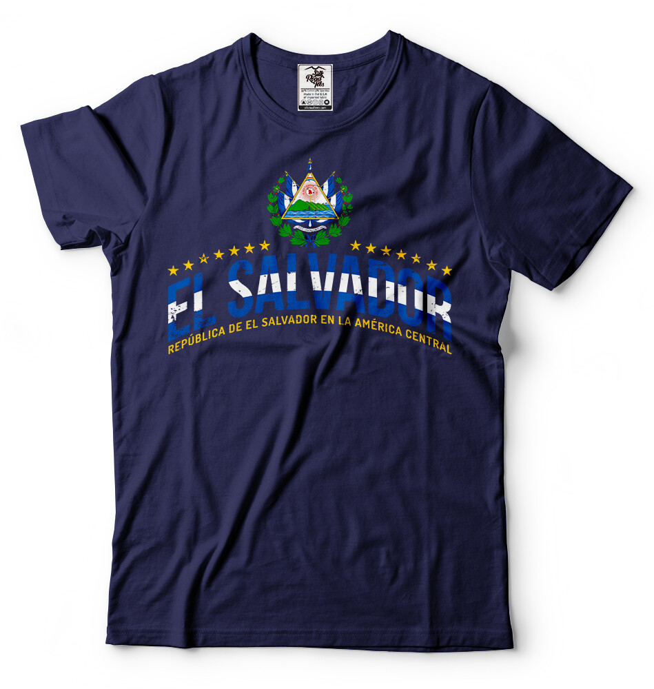 El Salvador T-shirt Salvadoran Heritage national Day Mens Unisex Tee Shirt Tee gallery