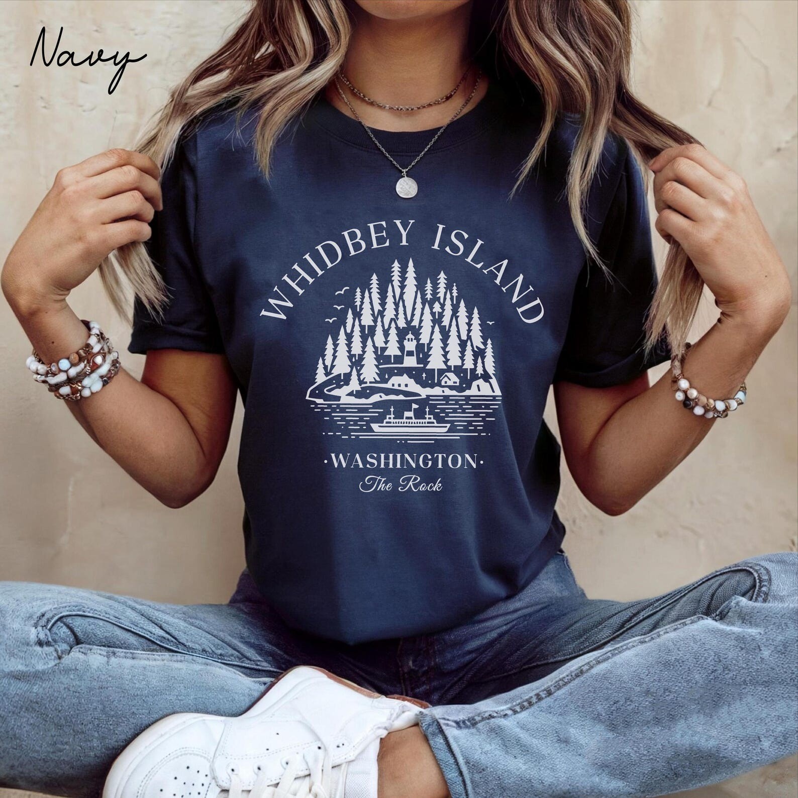 Whidbey Island Shirt Travel Gift for Washington Trip Lovers Souvenir Tee gallery