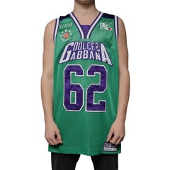 DOLCE & GABBANA T-shirt Green Polyester Jersey Sleeveless IT40/US30/XXS 750usd