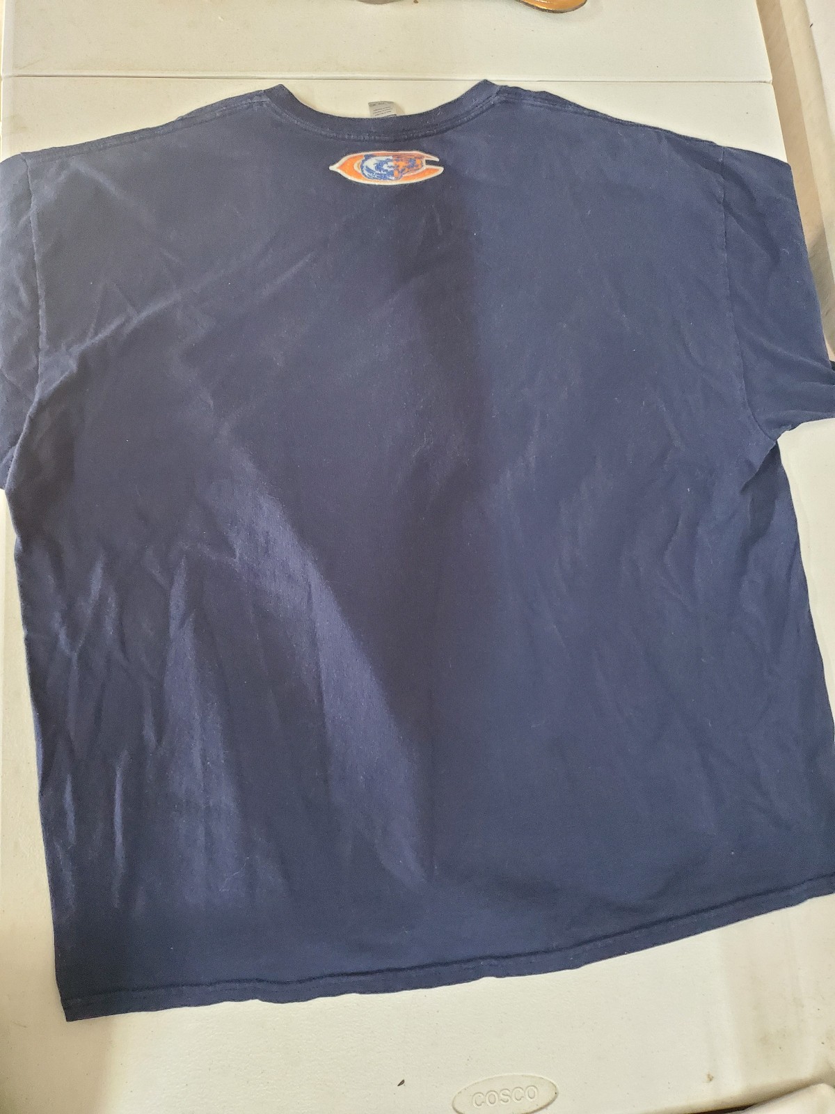 Chicago Bears Mens 3XL Blue Glitter Graphic T Shirt NFL Football gallery