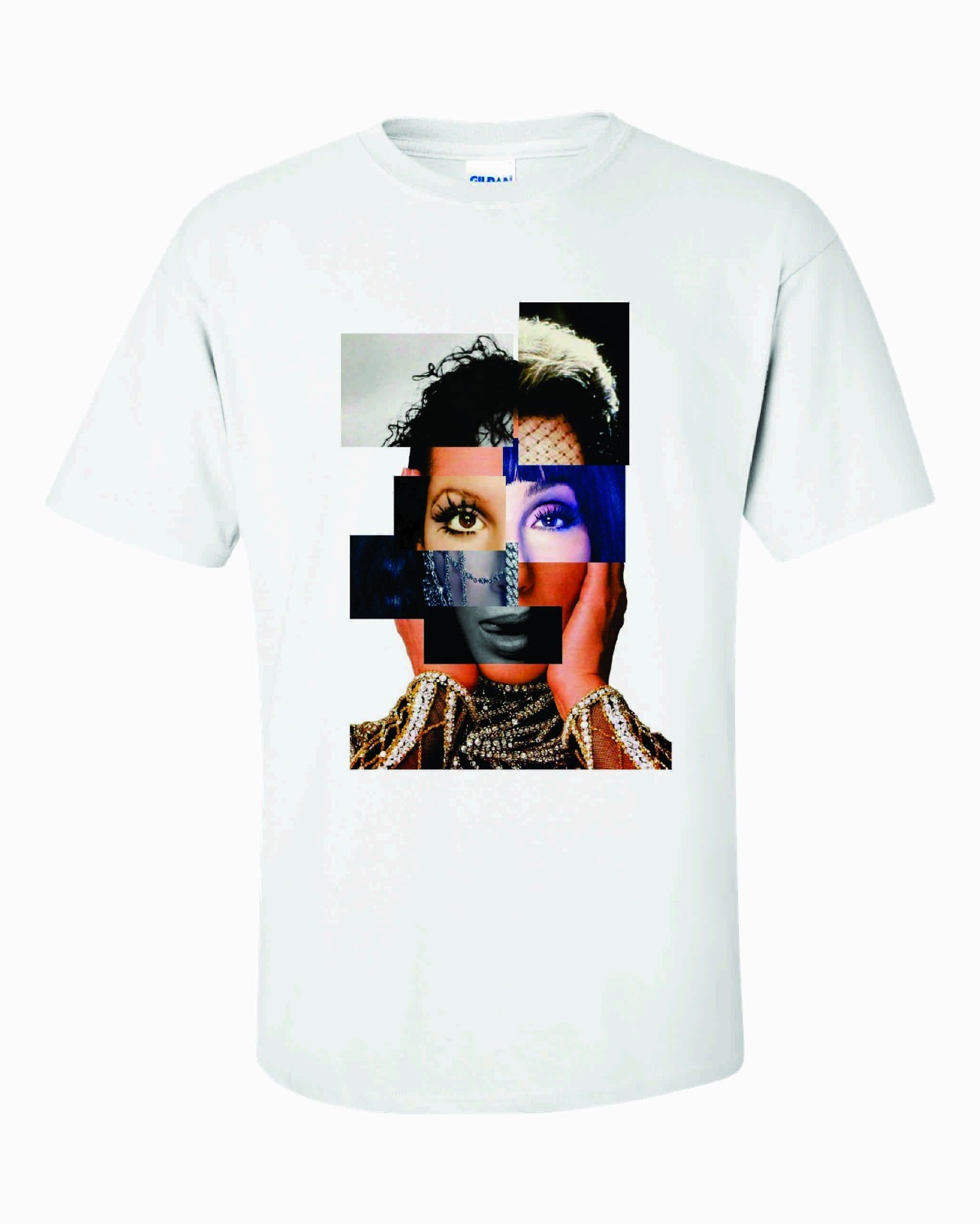 CHER T-SHIRT FRACTAL THROUGH THE YEARS DESIGN AMAZING