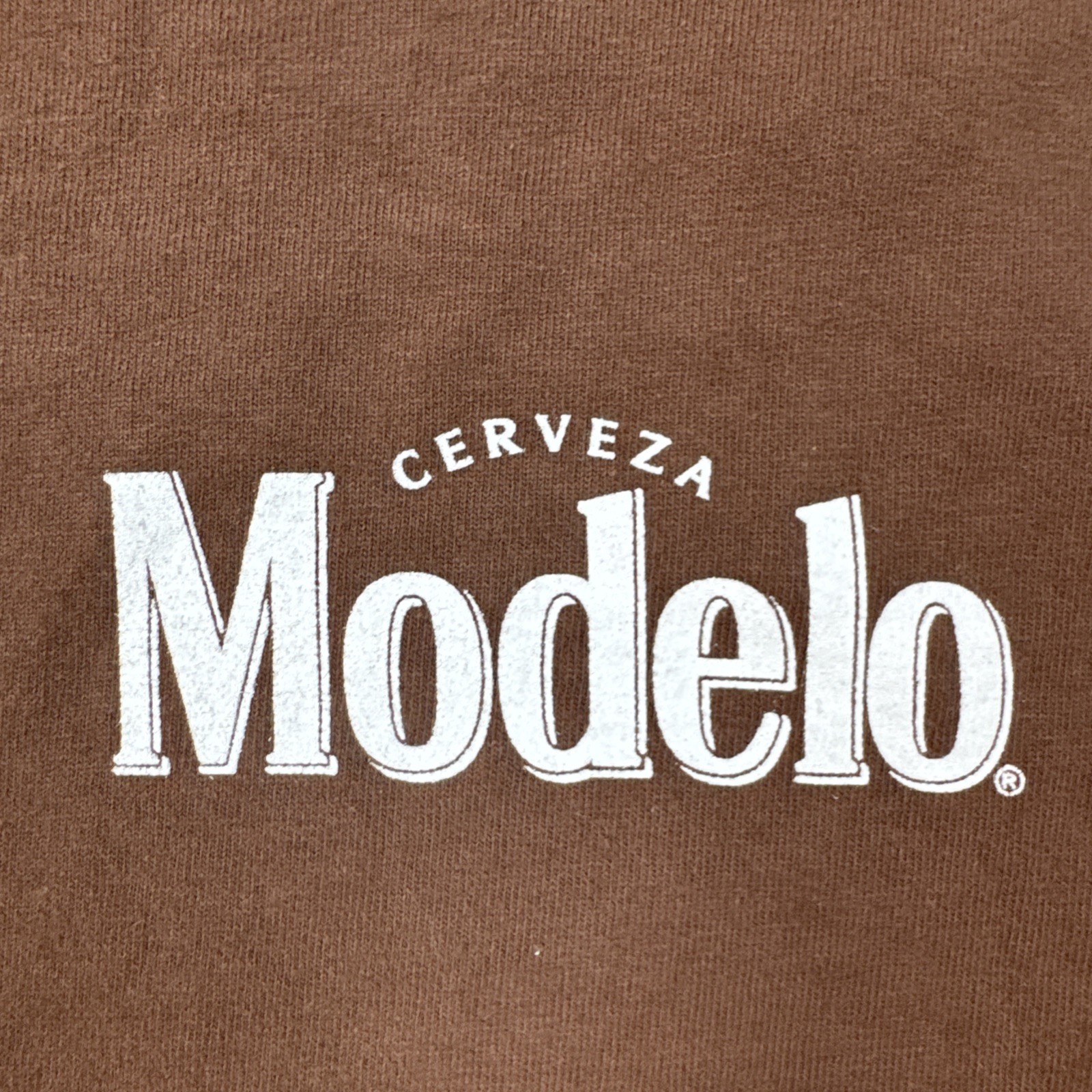 Medium White T-Shirt Modelo Graphic Beer Men's Short Sleeve gallery