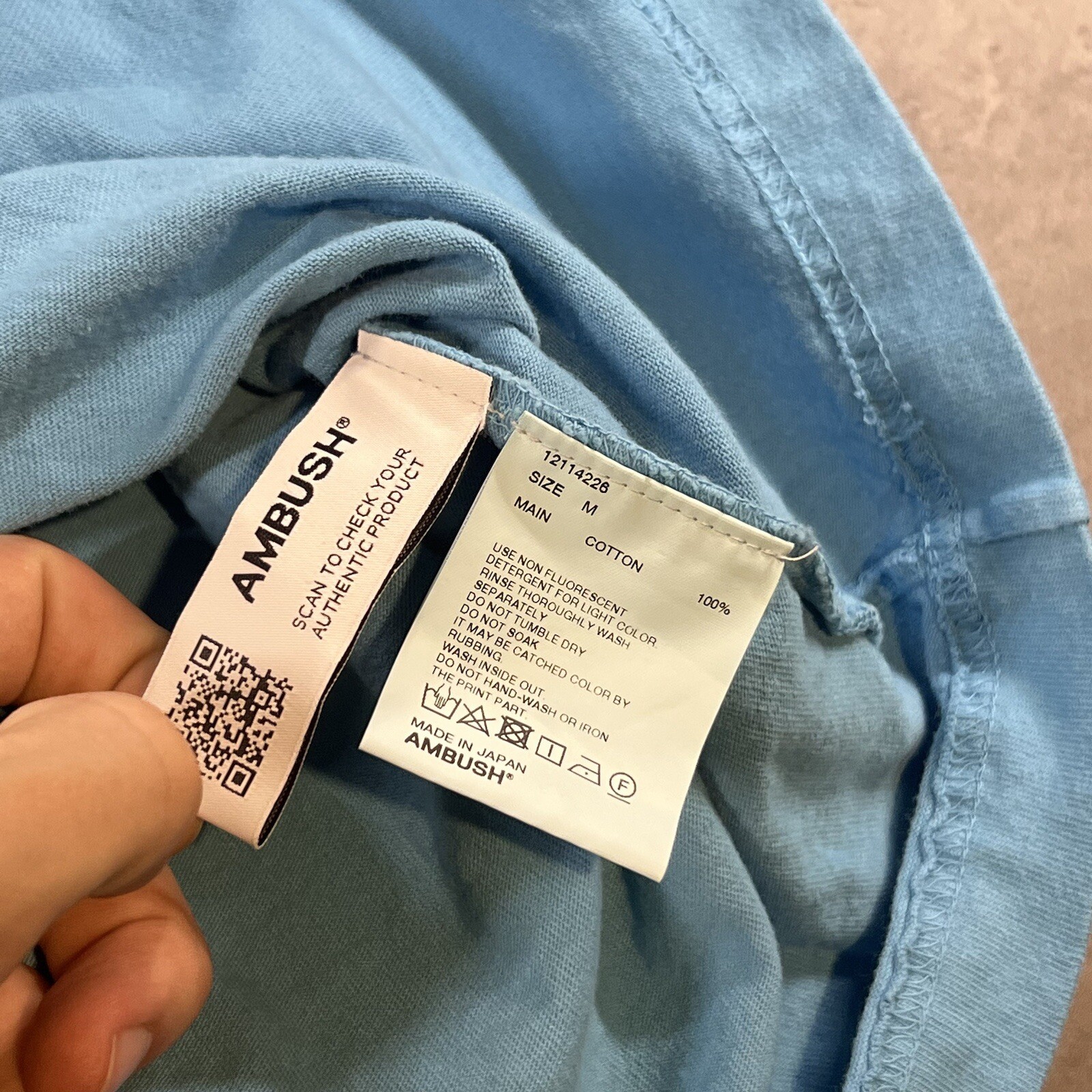 AMBUSH 88Rising Shirt Adult Medium Baby Blue Shark Summer 2022 Joji Niki Music gallery