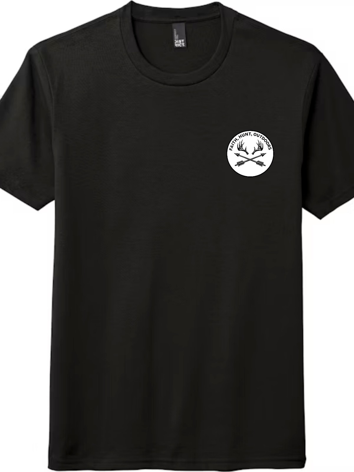 Vintage Faith Hunt Print T-Shirt-Antler Cross Outdoors Unisex Tee Free Shipping gallery