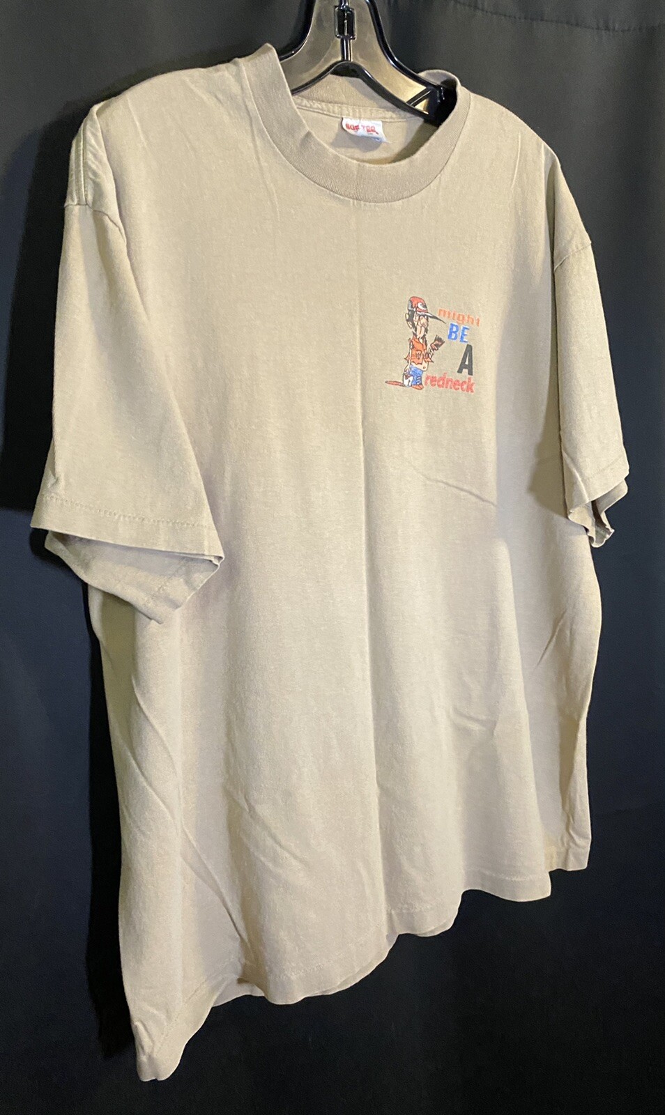 Vintage 90s Might Be A Redneck T-Shirt Jeff Foxworthy 1996 Single Stitch USA XL gallery