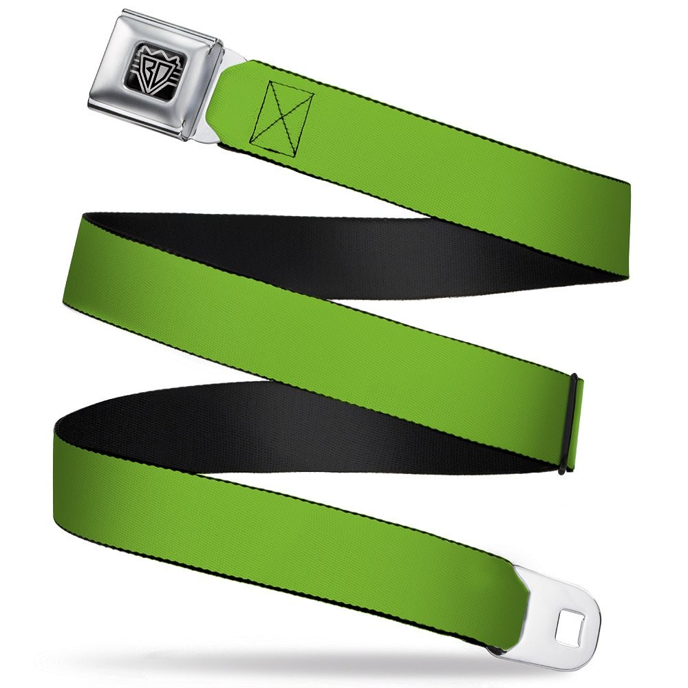 Seatbelt Belt – Lime Green – 1.0″ Wide – 20-36 Inches in Length