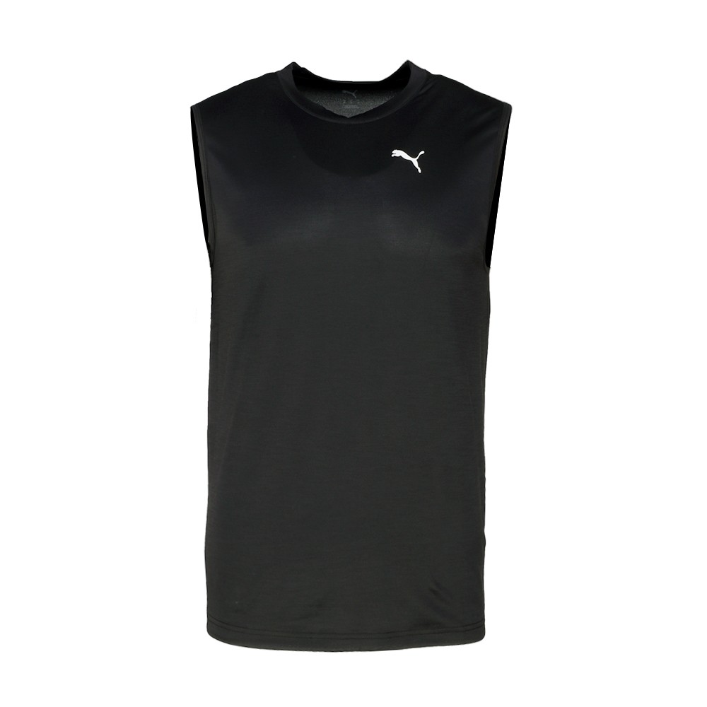 PUMA All In Crew Neck Athletic Tank Top Mens Black Casual  Athletic 68614701
