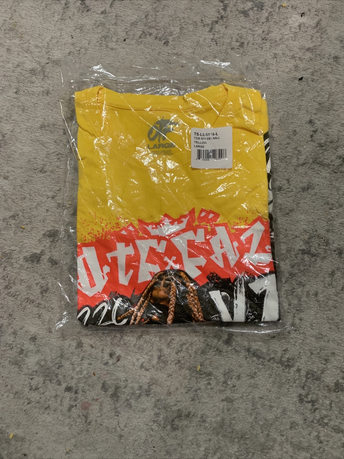 Otf Faze Lil Durk Collab Yellow Shirt Large gallery