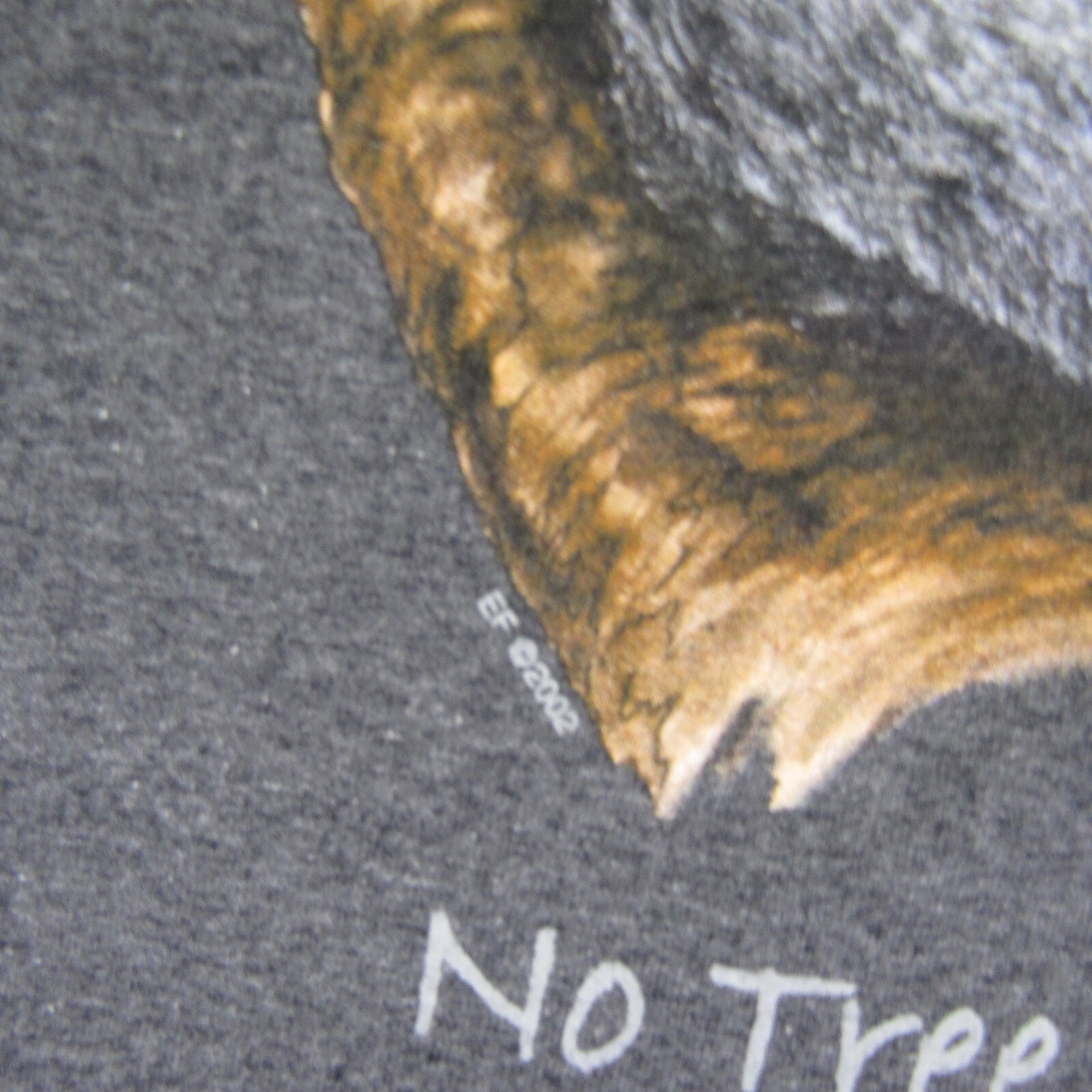 Vintage Koala Bear Shirt Mens 2XL XXL Gray No Tree No Me Short Sleeve 2002 Y2K gallery