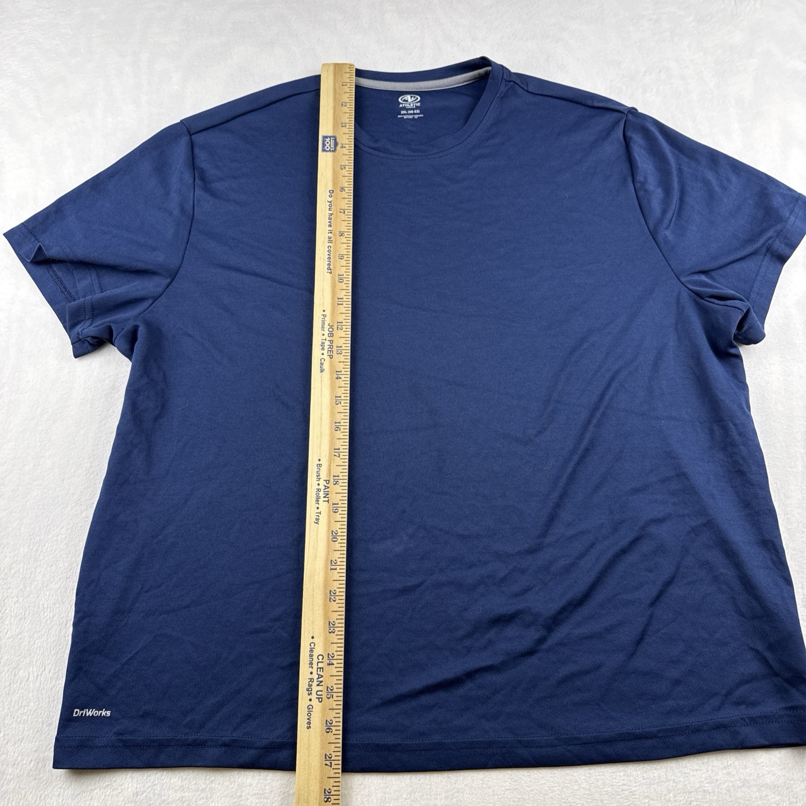 Athletic Works Men’s 2XL Blue T-Shirt Lightweight Breathable Workout gallery