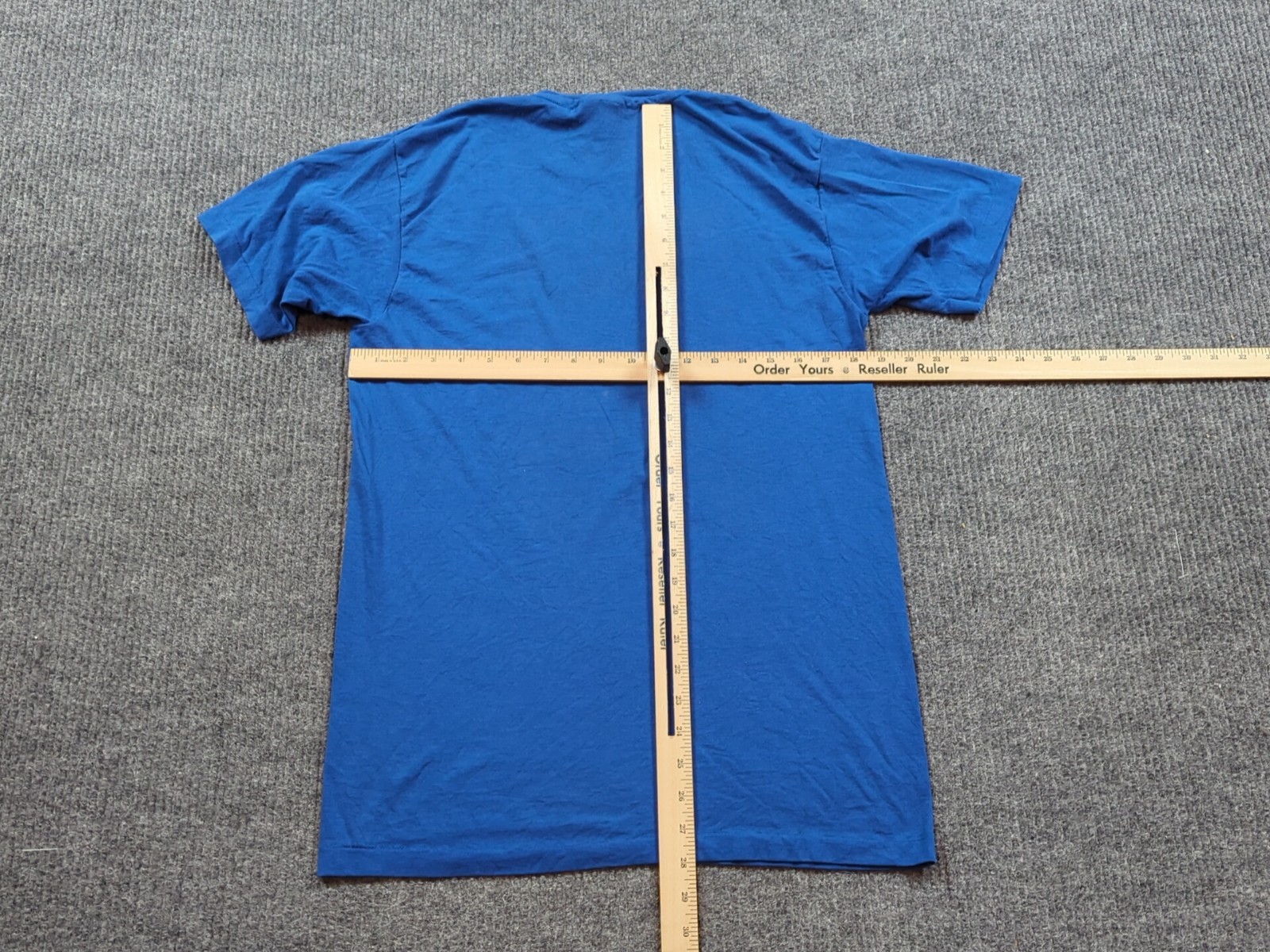 Vintage Rocky Mountains Shirt Mens Medium Blue 80s Short Sleeve Hanes Colorado gallery