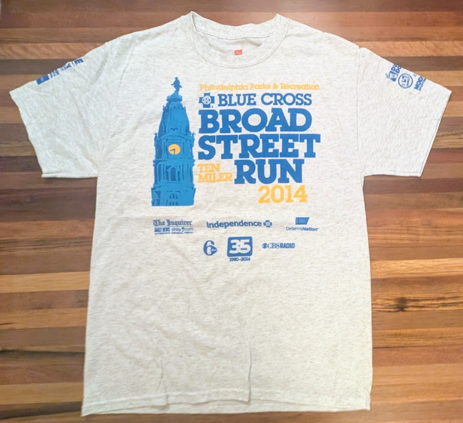 Broad Street Run Race Shirts & Bibs from 1998 + 2012-14 + 2016-20. 9 shirts gallery