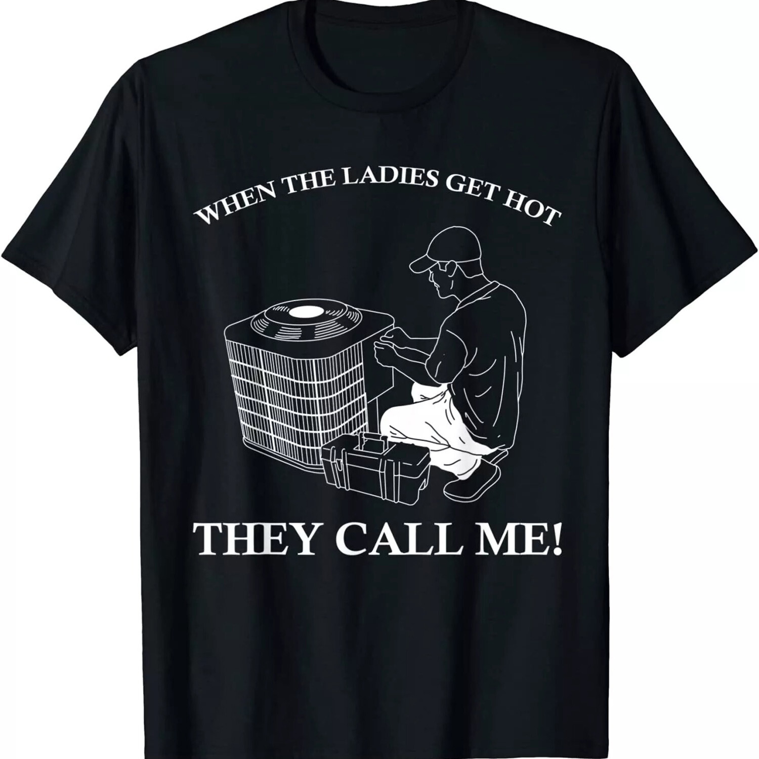 2025/NEW LIMITED Mens Funny HVAC Tech Design Great Gift Idea Premium T-Shirt S-3