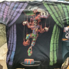 Clown T-shirt, Liquid Blue
